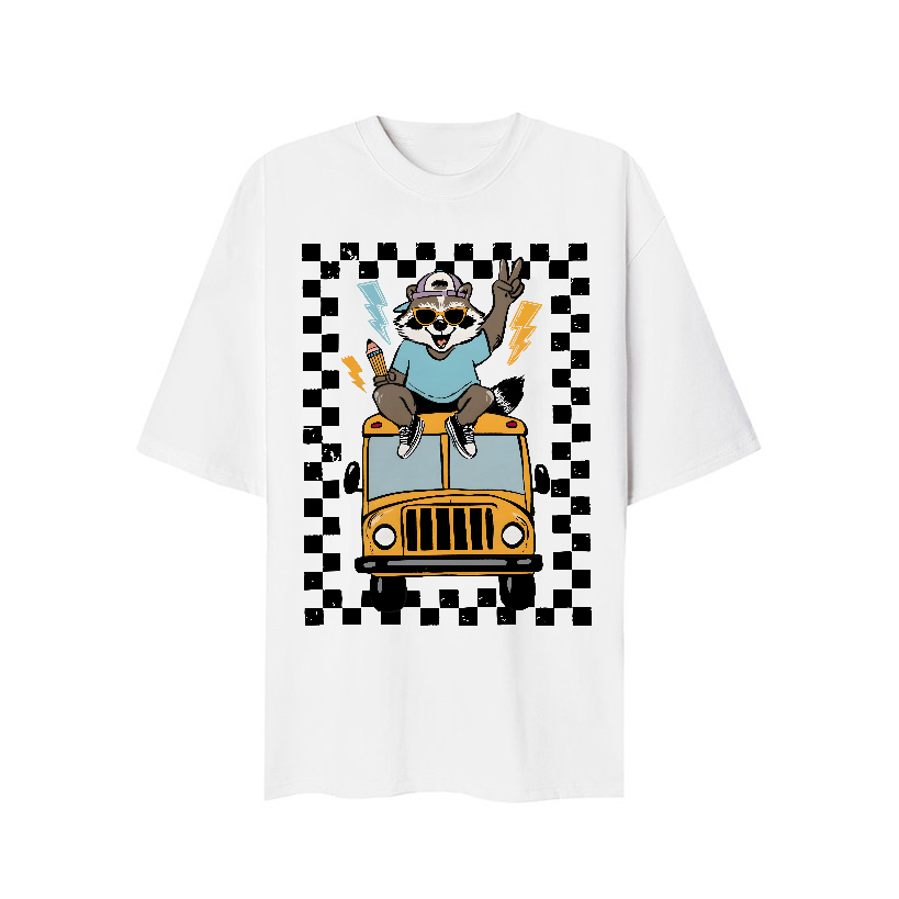 Raccoon School T-Shirt