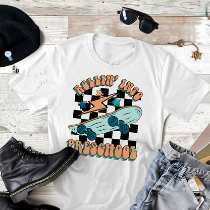 Rolling into Kindergarten T-Shirt
