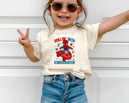 Rolling into Kindergarten 2 T-Shirt