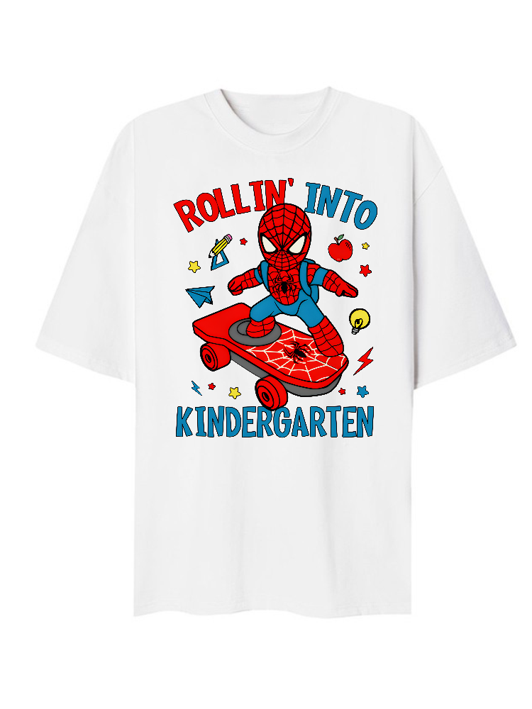 Rolling into Kindergarten 2 T-Shirt
