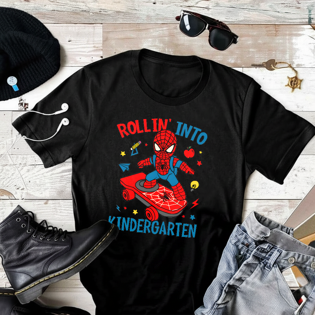 Rolling into Kindergarten 2 T-Shirt