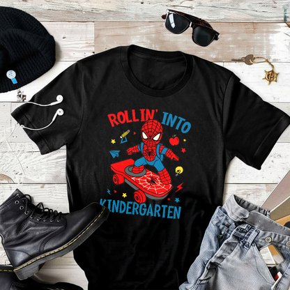 Rolling into Kindergarten 2 T-Shirt