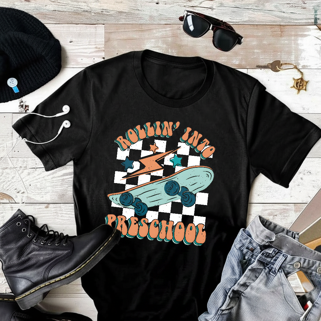 Rolling into Kindergarten T-Shirt