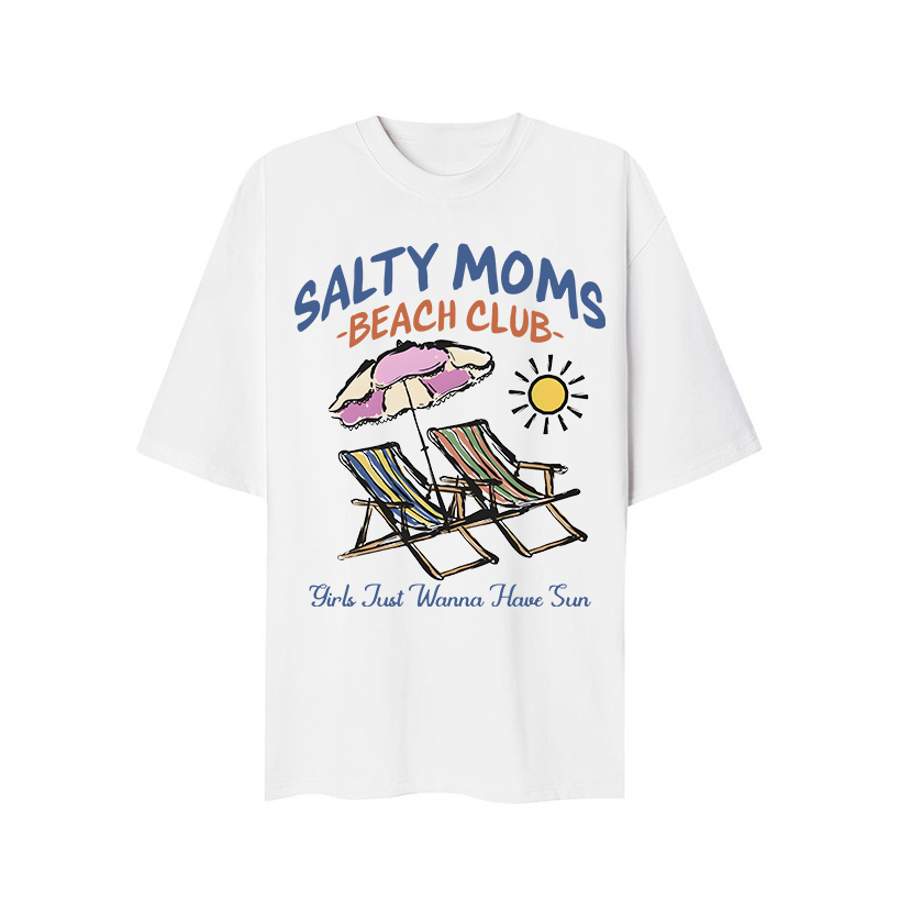 Salty Mom Beach Club T-Shirt