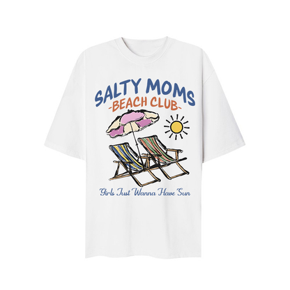 Salty Mom Beach Club T-Shirt