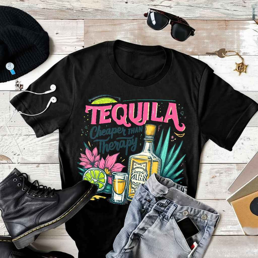 Tequila Is Cheaper Than Therapy T-Shirt