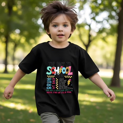 The back to school tour, Bruh We Are Back T-Shirt