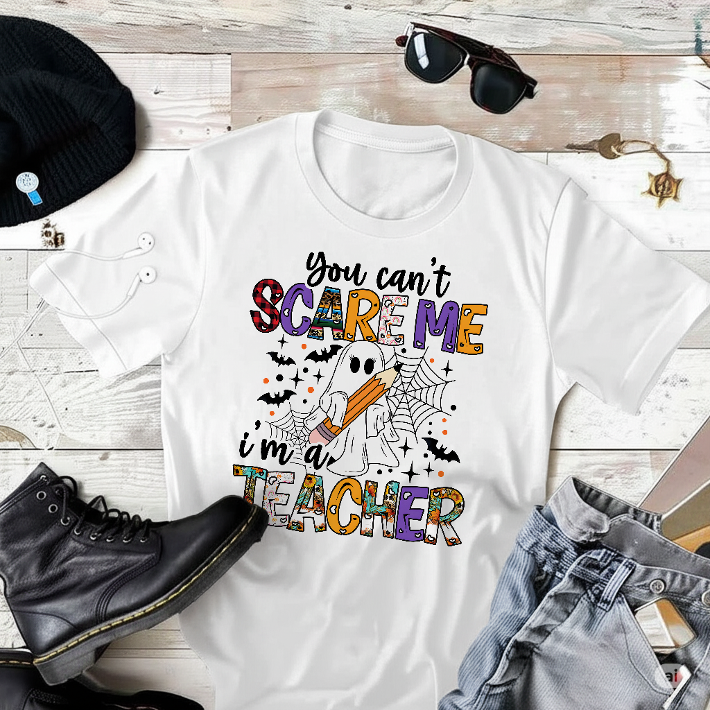 You Can_t Scare Me, I Have Two Daughters 2 T-Shirt